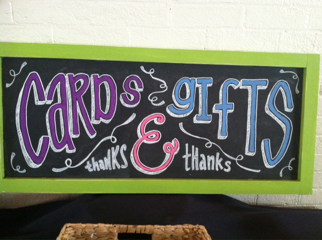 Card Gifts Sign