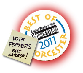 best of worcester magazine 2011 vote for peppers catering