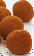 chocolate ganance truffles