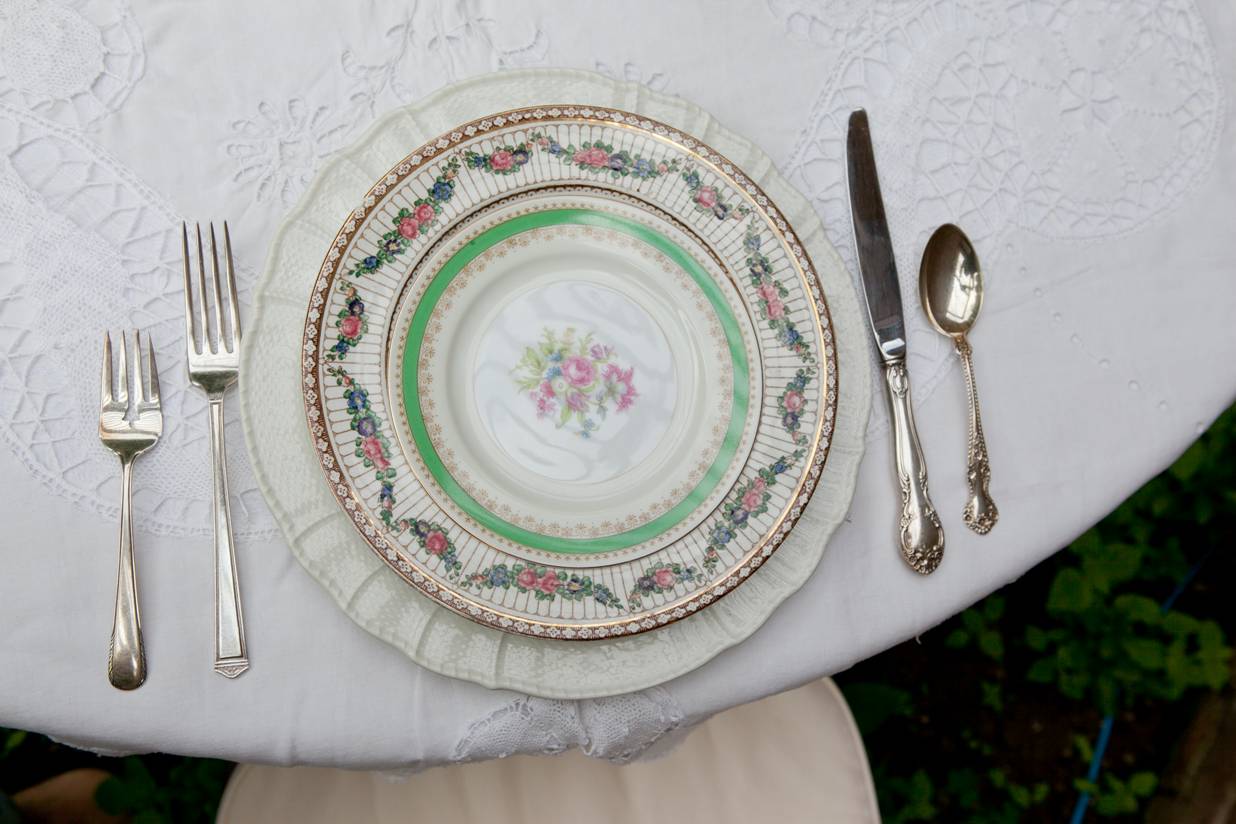 Pepper's Fine Catering Builds Inventory of Vintage China