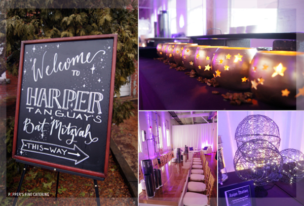 Bat Mitzvah Table Design