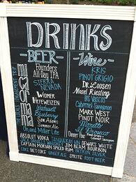 Drinks Sign
