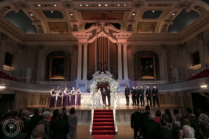 mechanics hall wedding