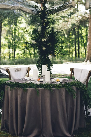 Aldworth Manor Wedding Venue Sweetheart Table