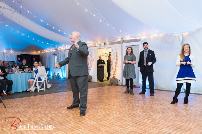 five bridge inn wedding