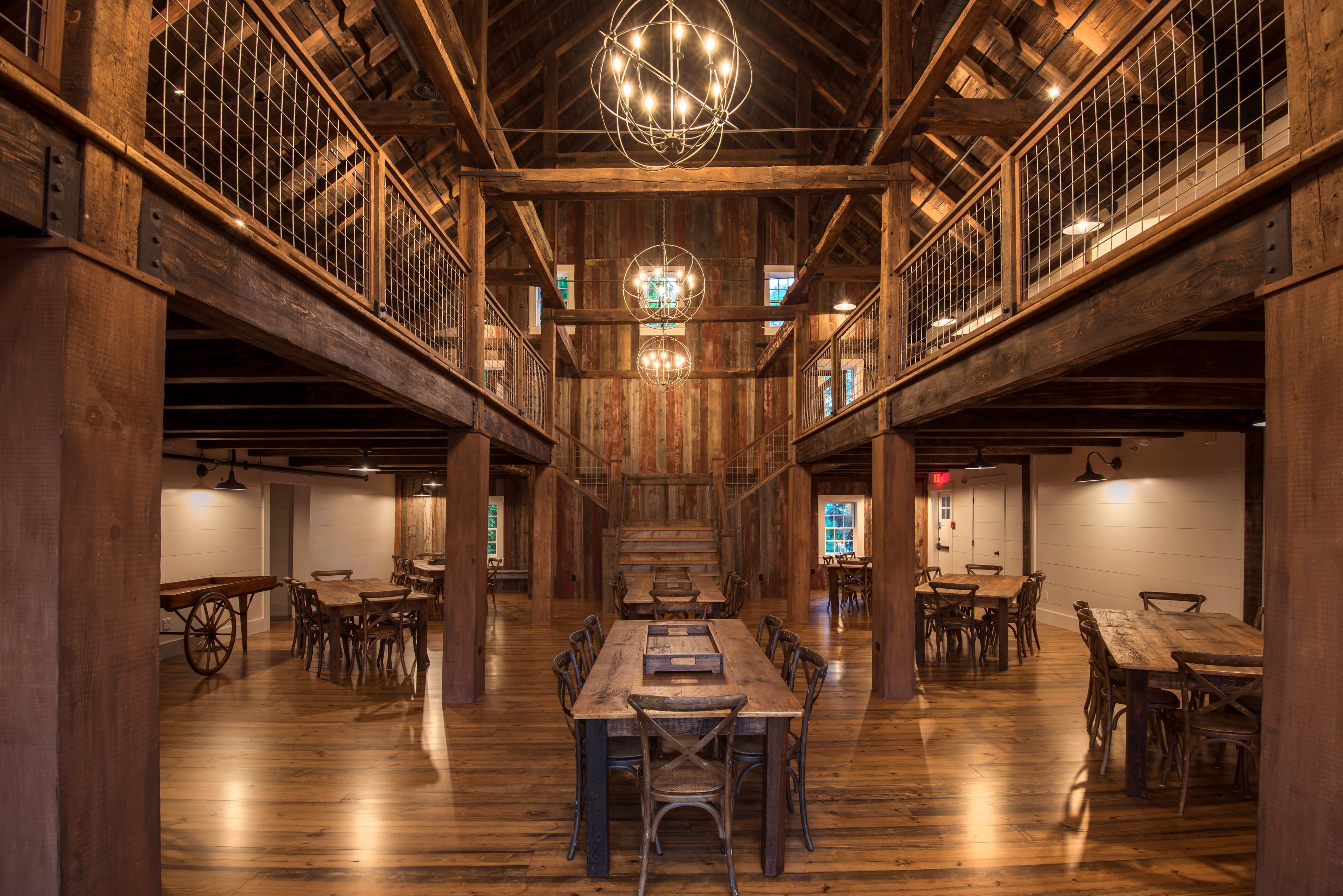 rustic wedding barn