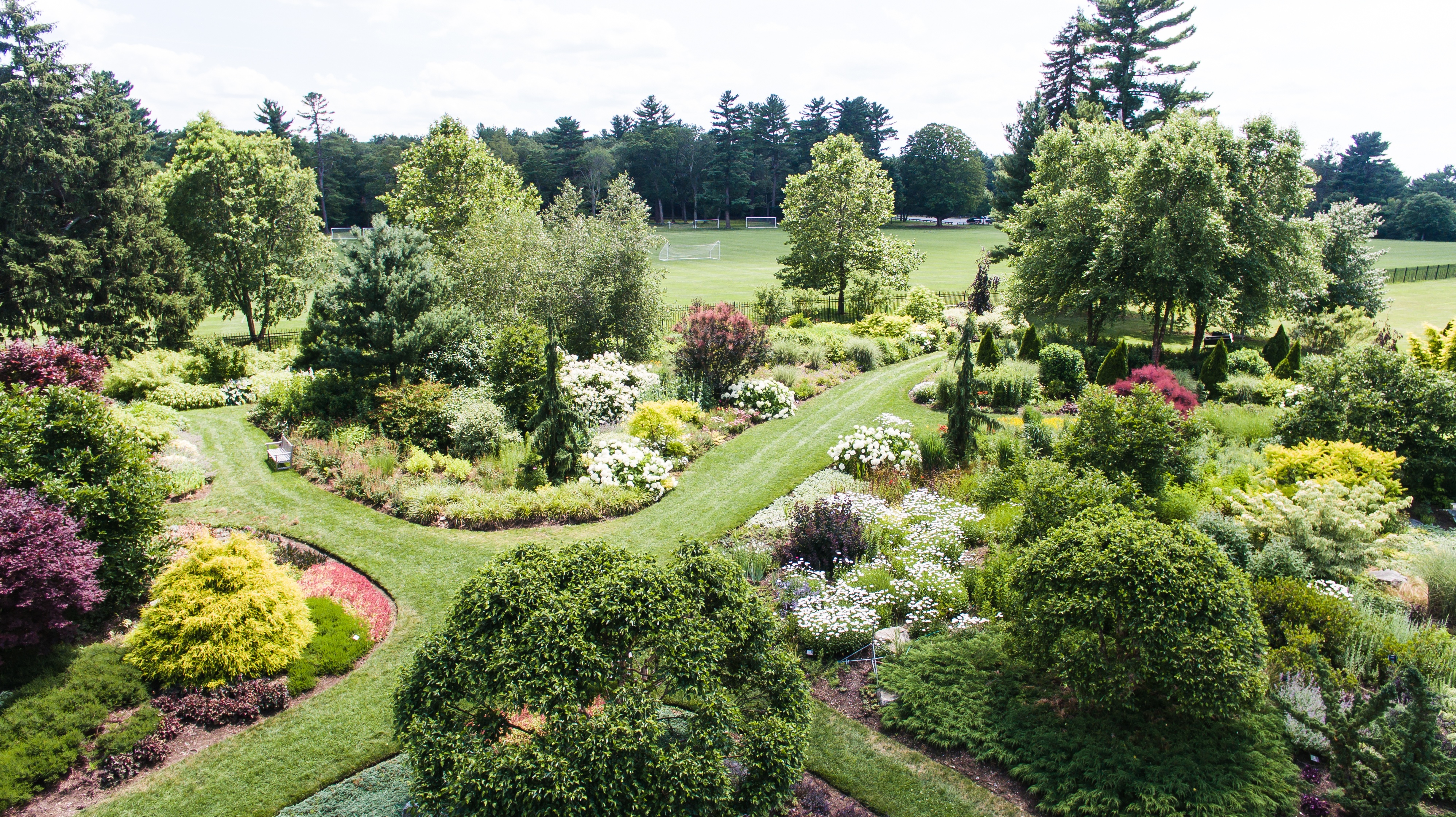 The gardens at elm bank