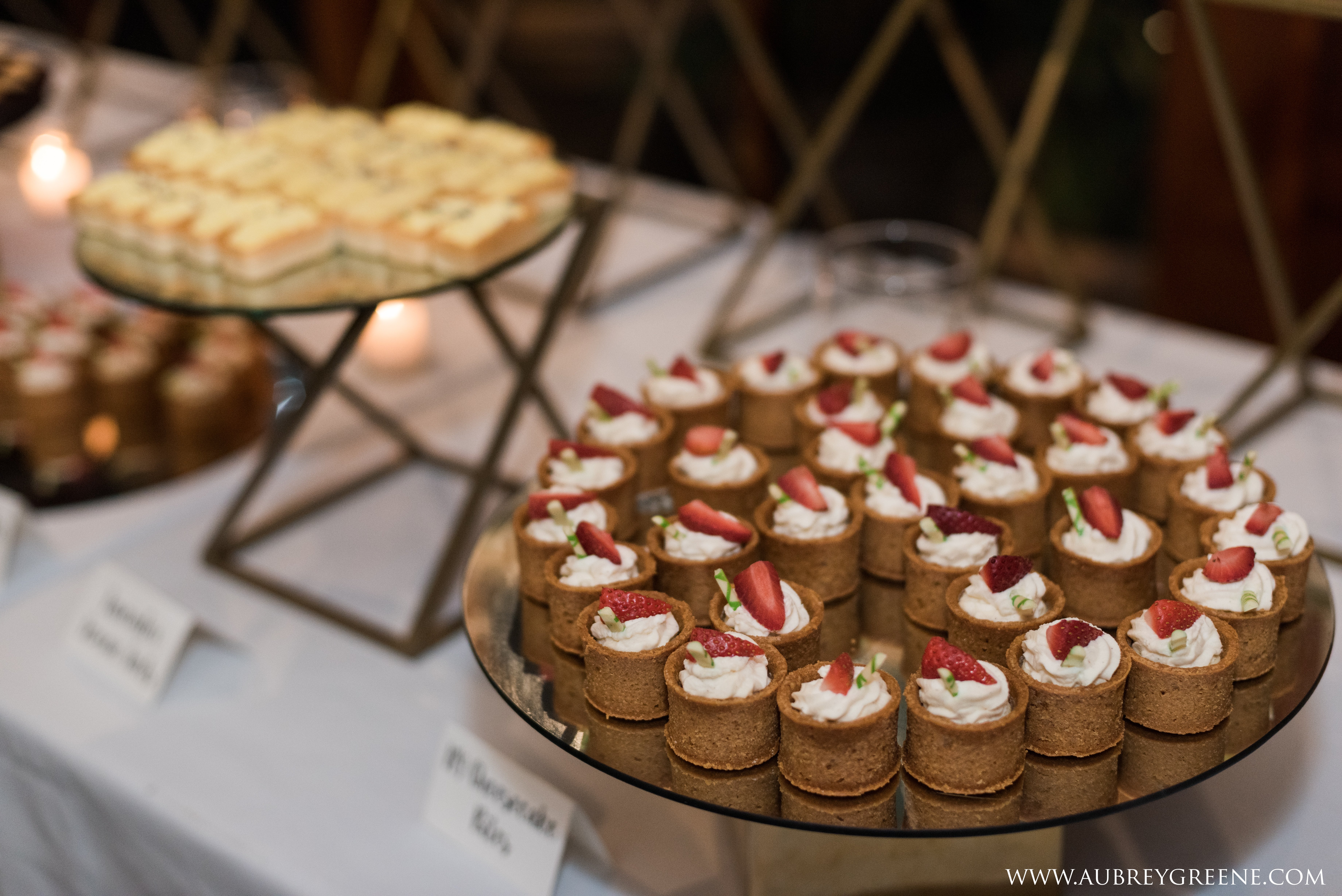 wedding catering desserts