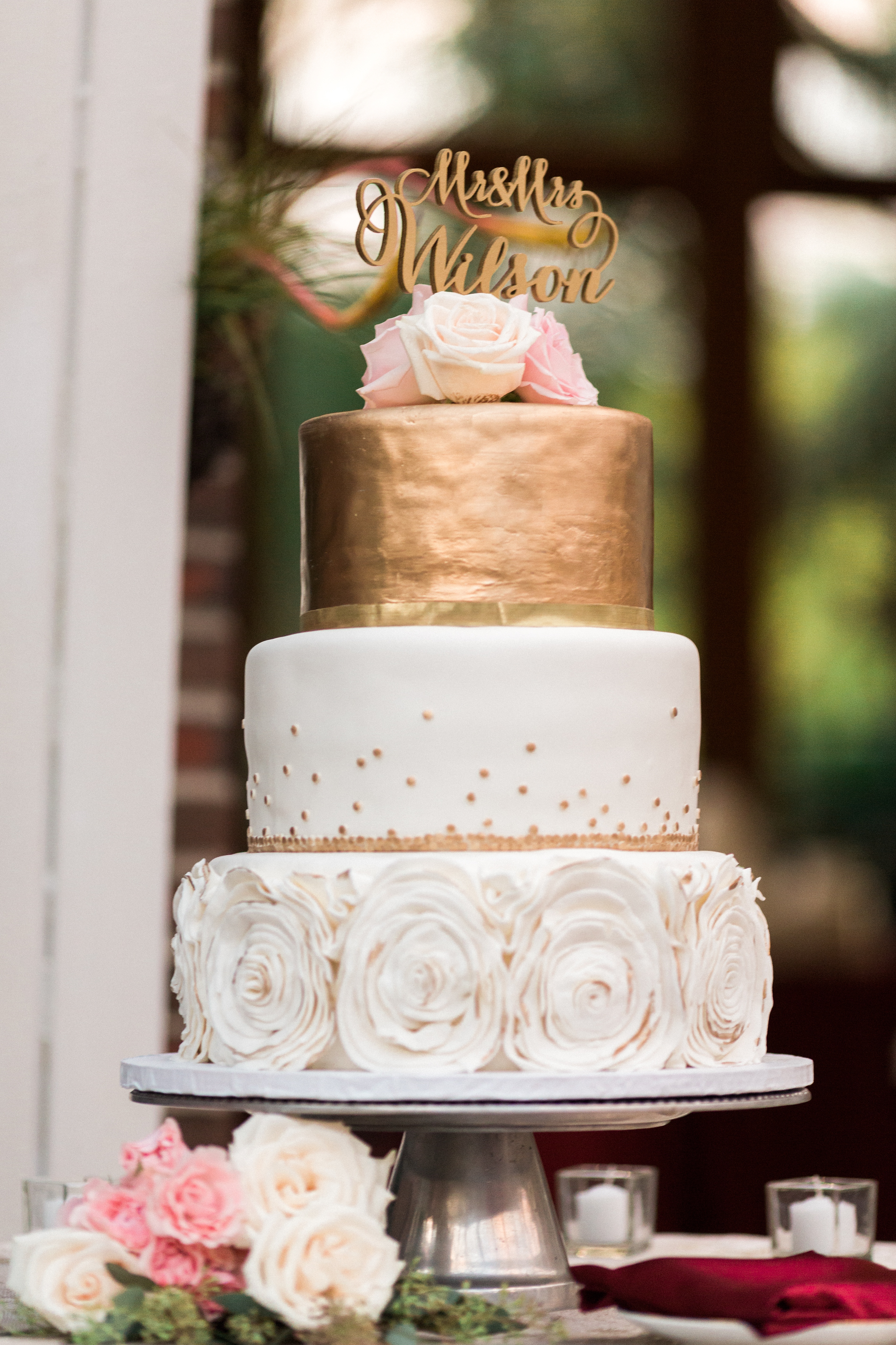 tower hill botanic garden wedding cake