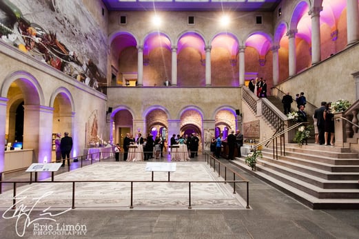 Worcester art museum weddings and events