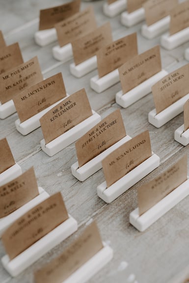 wedding placecards