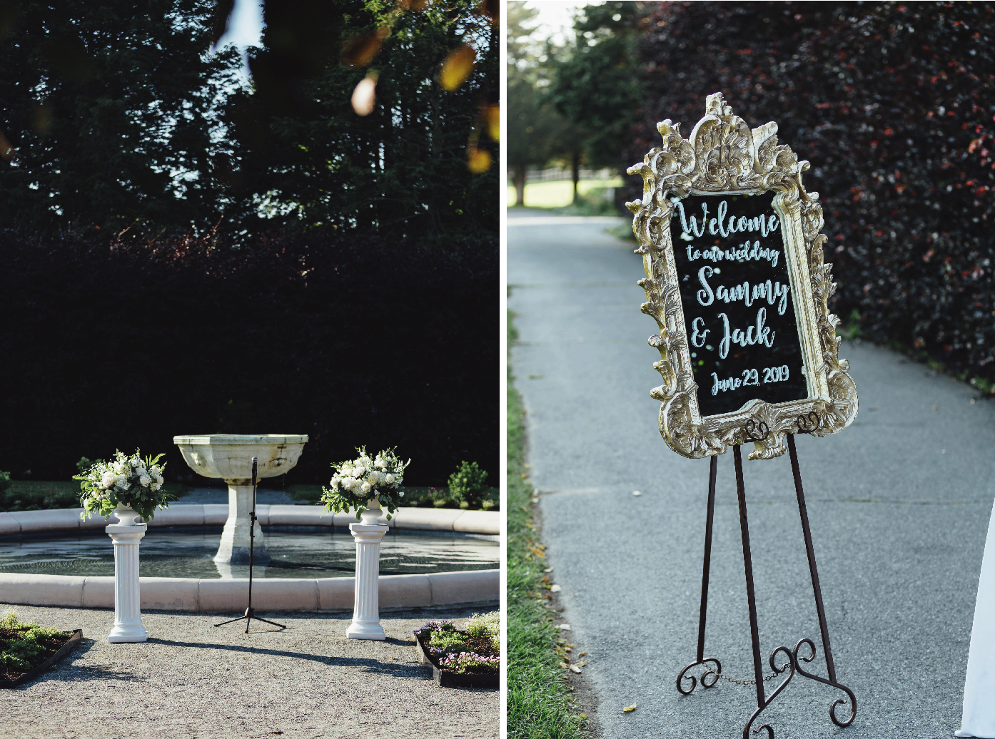 Gardens at Elm Bank Wedding