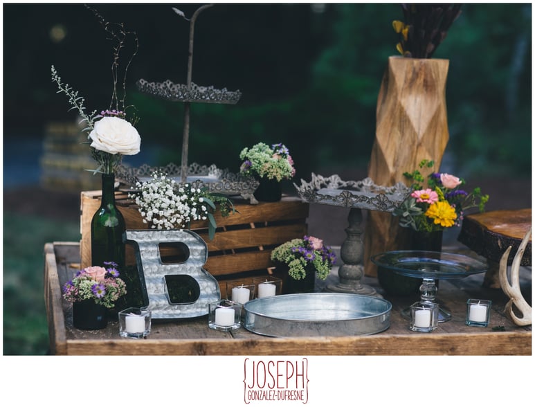 upscale bbq wedding