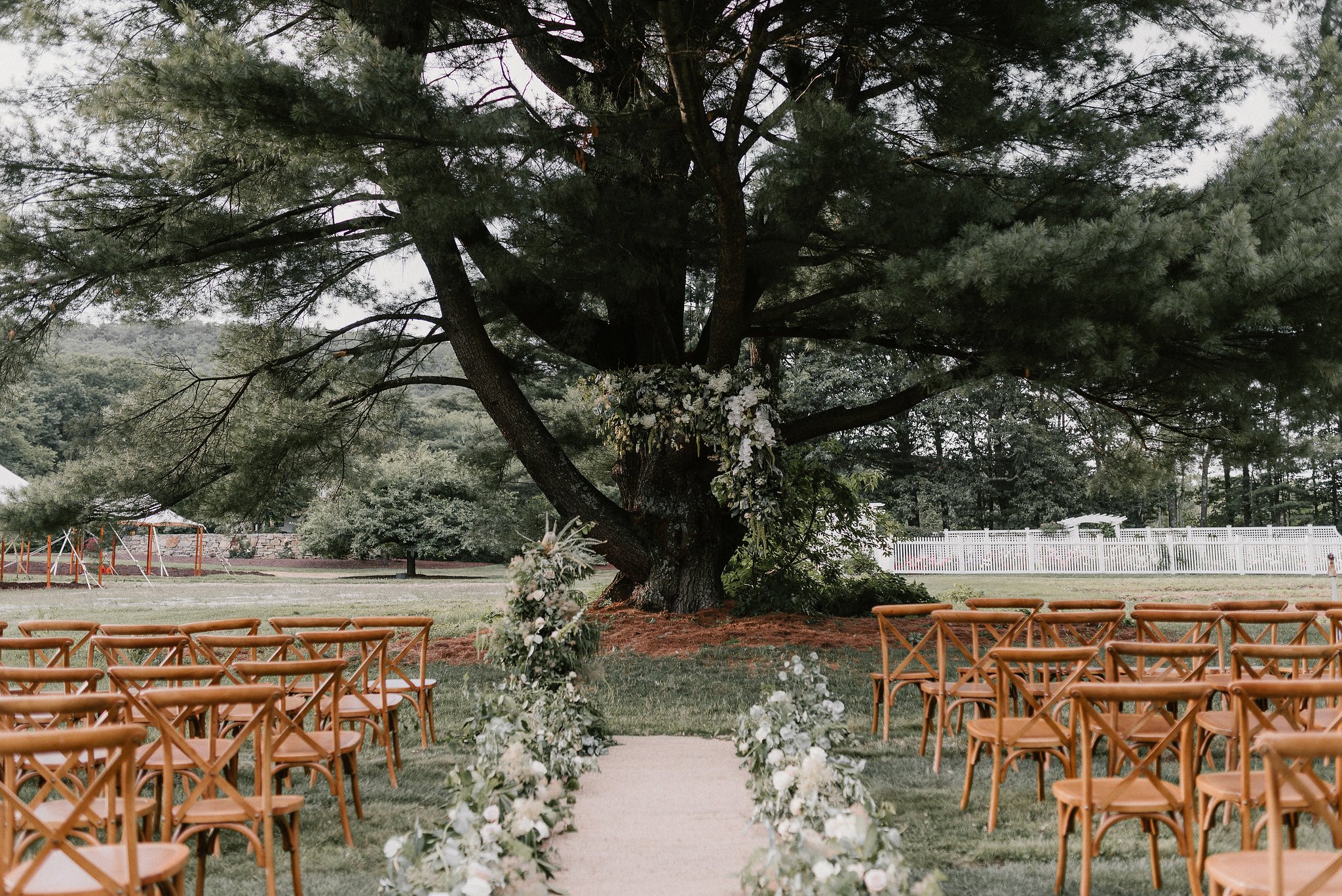 romantic wedding ceremony