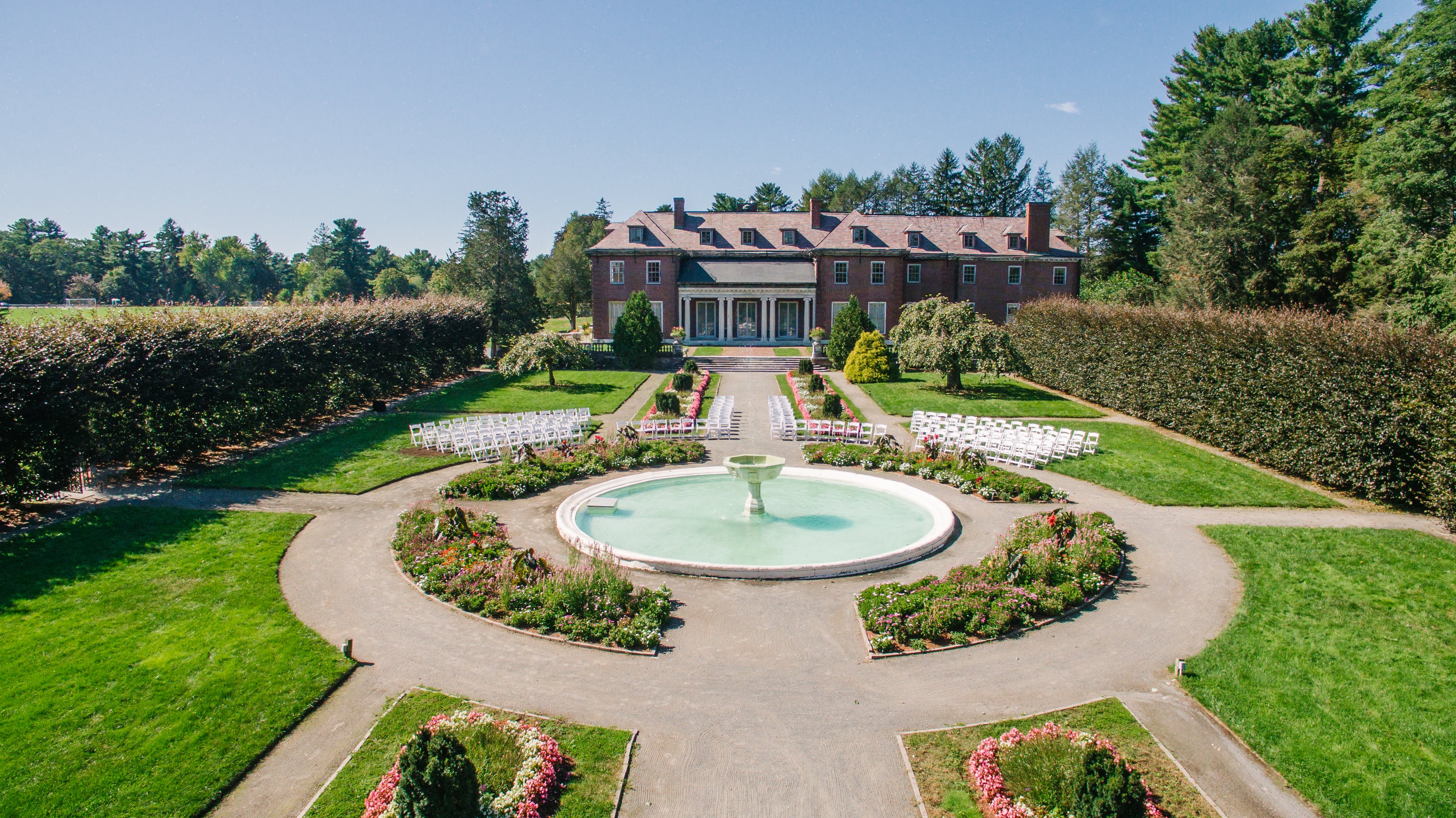 The Gardens at Elm Bank and Carriage House Event Venue