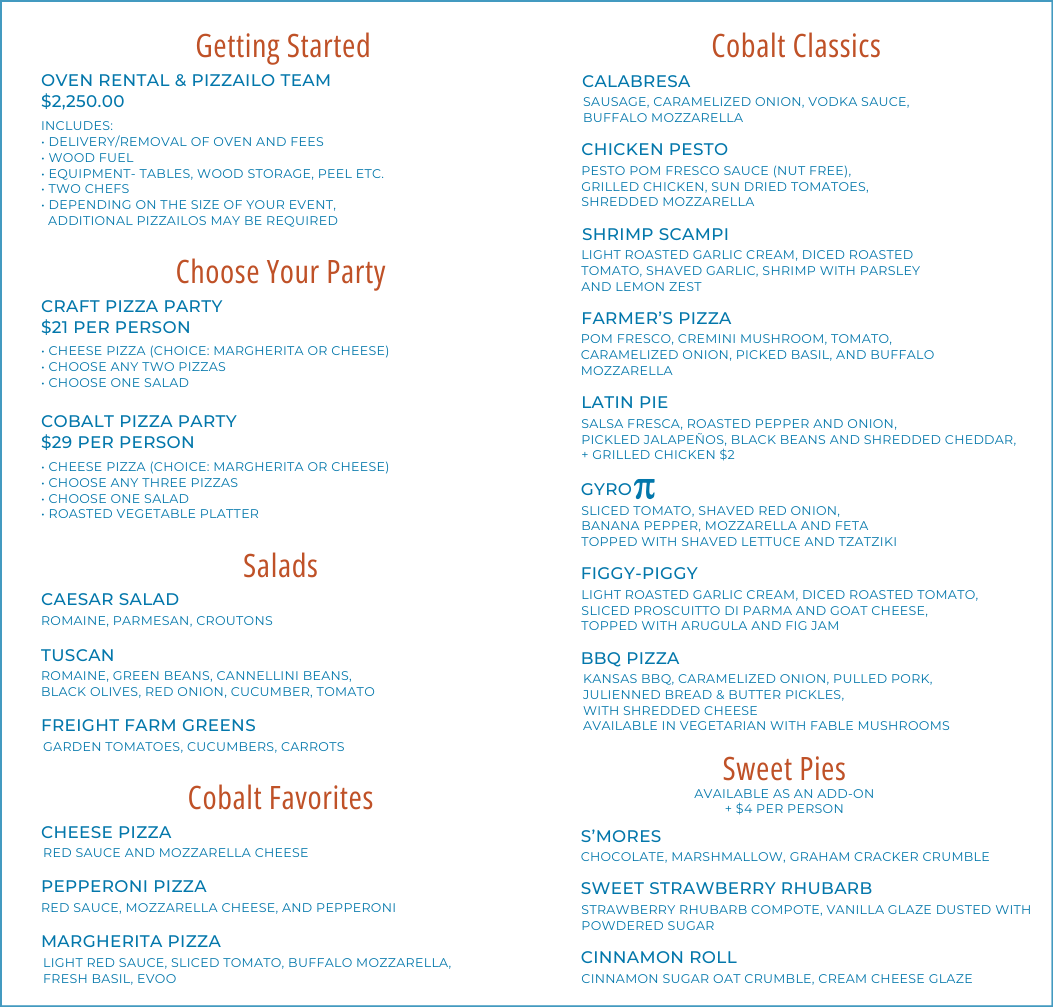 Cobalt Pizza Co. Menu 2026 (3)